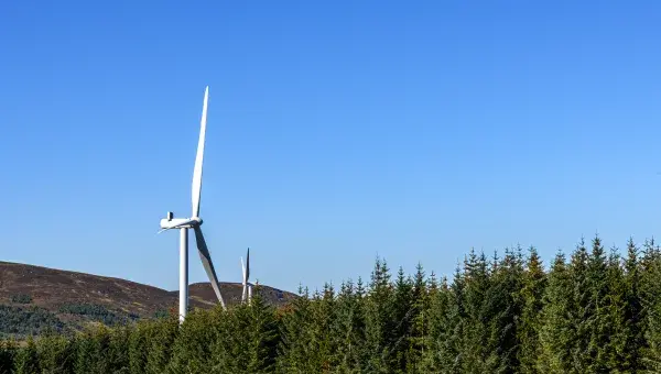 Limekiln Wind Farm in Scotland