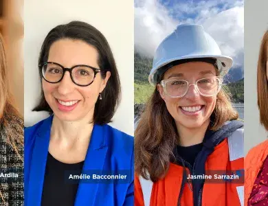 Pour souligner la journée dédiée aux droits des femmes, Boralex donne la parole à quatre collègues inspirantes