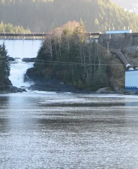 Centrale Hydro Ocean Falls