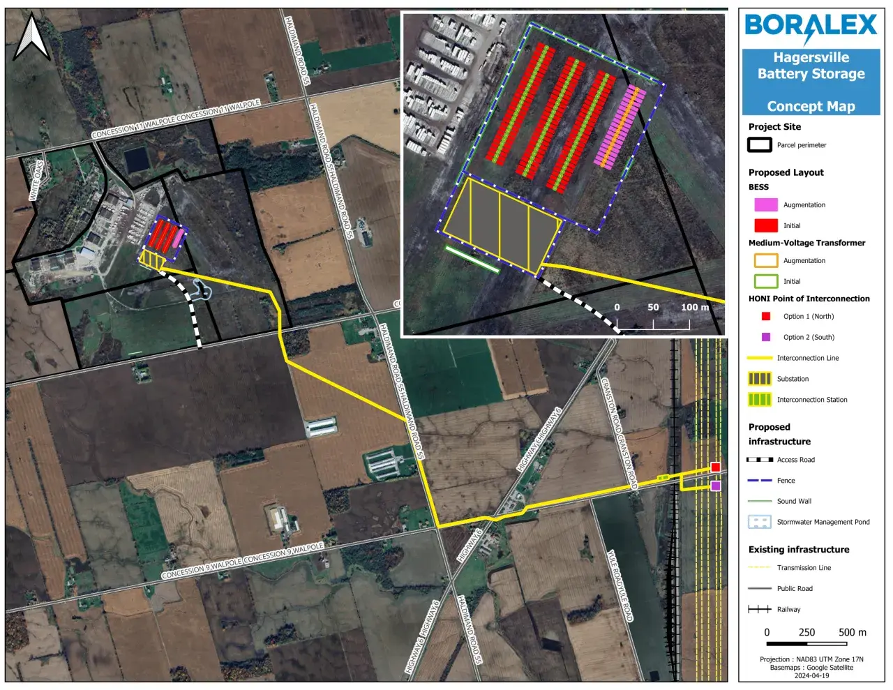 Hagersville Map