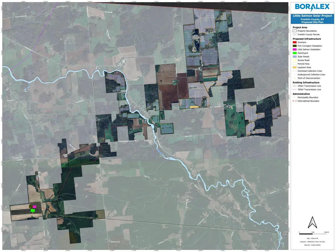 Map of Little Salmon Solar