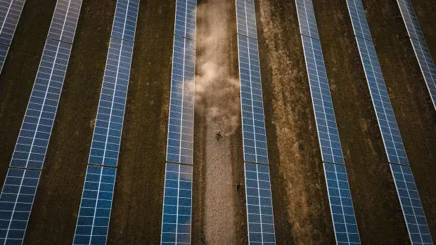 Parc solaire avignonet-lauragais vu du ciel