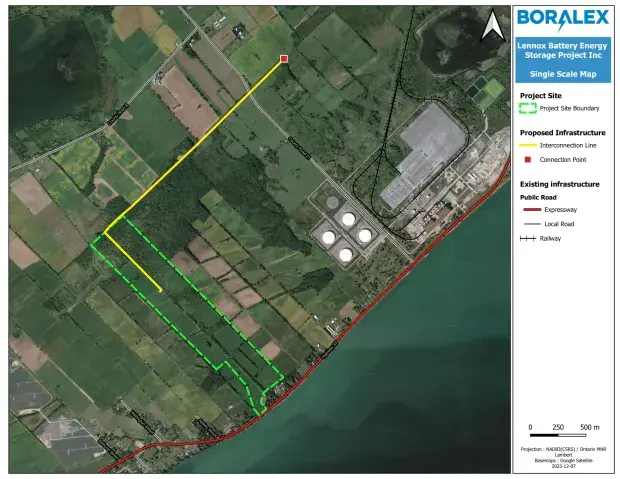 Lennox Project Location Map
