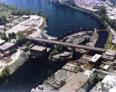 Hydro power plant South Glens Falls