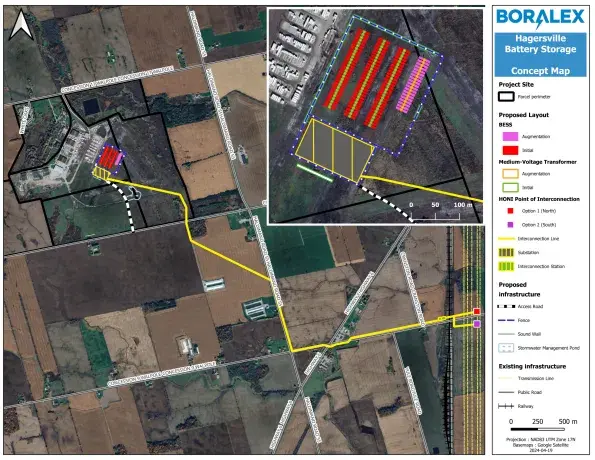Hagersville Map
