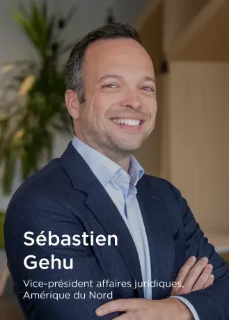 Sébastien Géhu, souriant