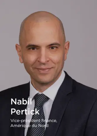 Nabil Pertick Vice Président Finance Amérique du Nord Boralex