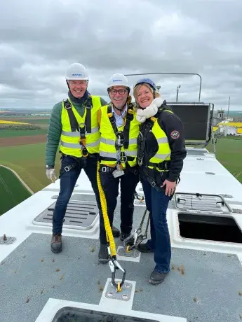 Louville-la-chenard rencontre sur site avec UFE et France Renouvelable