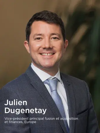 Julien Dugenetay VP Fusac et Finances