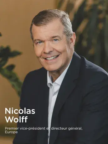Nicolas Wolff Premier Vice Président et Directeur Général