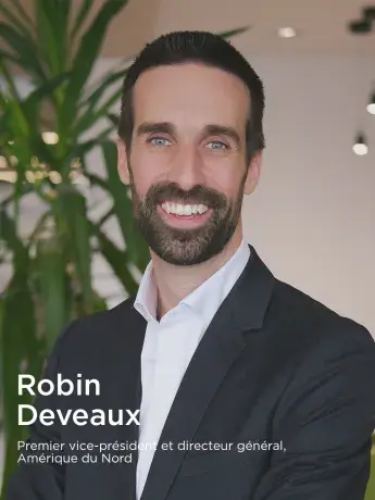 Robin Deveaux Premier VP et Directeur Général Boralex