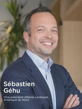 Sébastien Géhu VP Affaires Juridiques Boralex