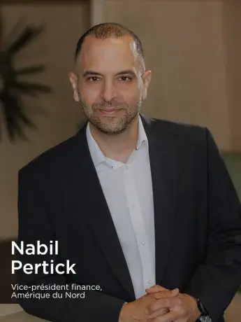 Nabil Pertick Vice Président Finance Amérique du Nord Boralex