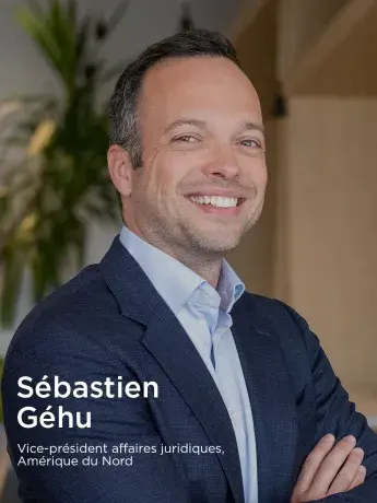 Sébastien Géhu VP Affaires Juridiques Boralex