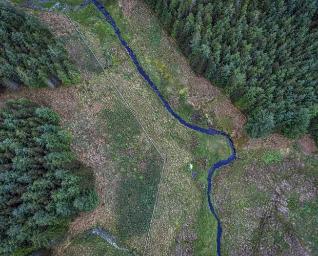 Limekiln Wind Farm environment surroundings Scotland