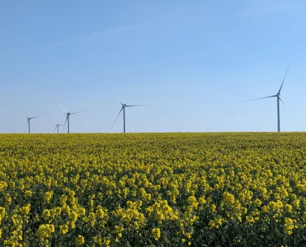 Parc éolien Fontaine-Lès-Boulans en France, exploité par Boralex